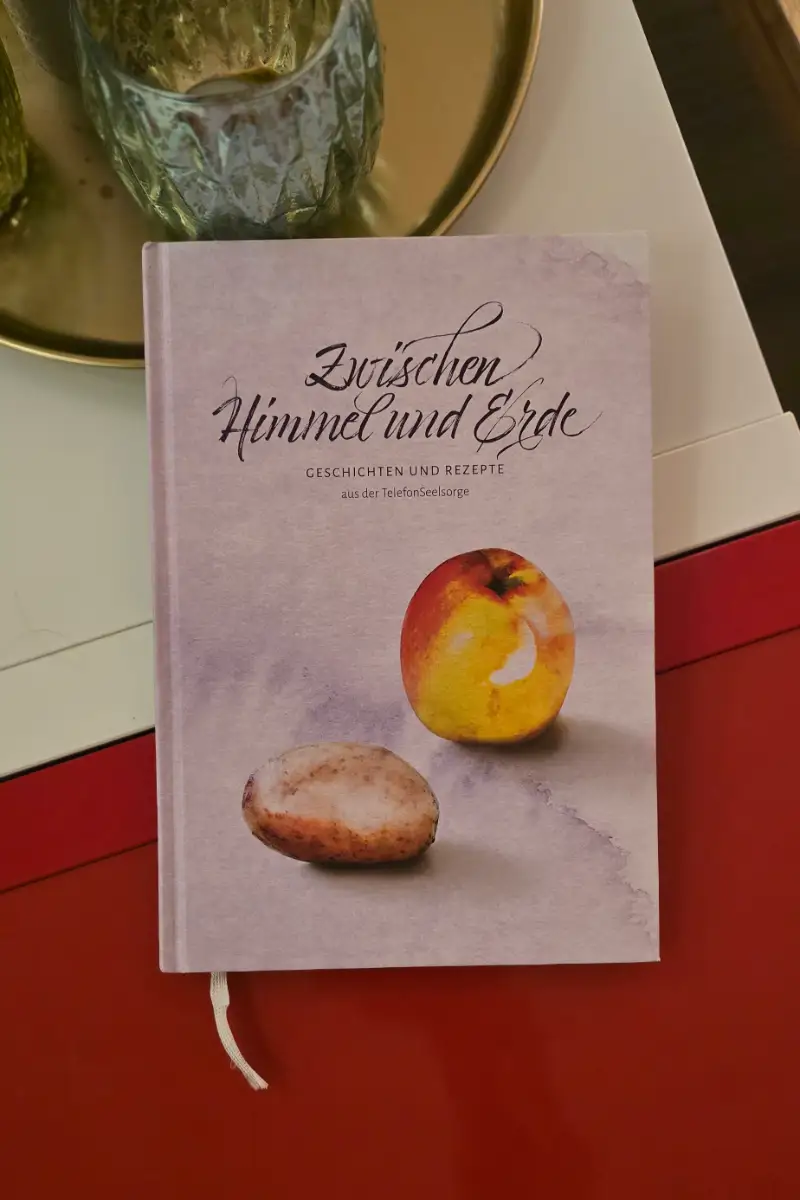 Das Bild zeigt das Cover des Buches "Zwischen Himmel und Erde".